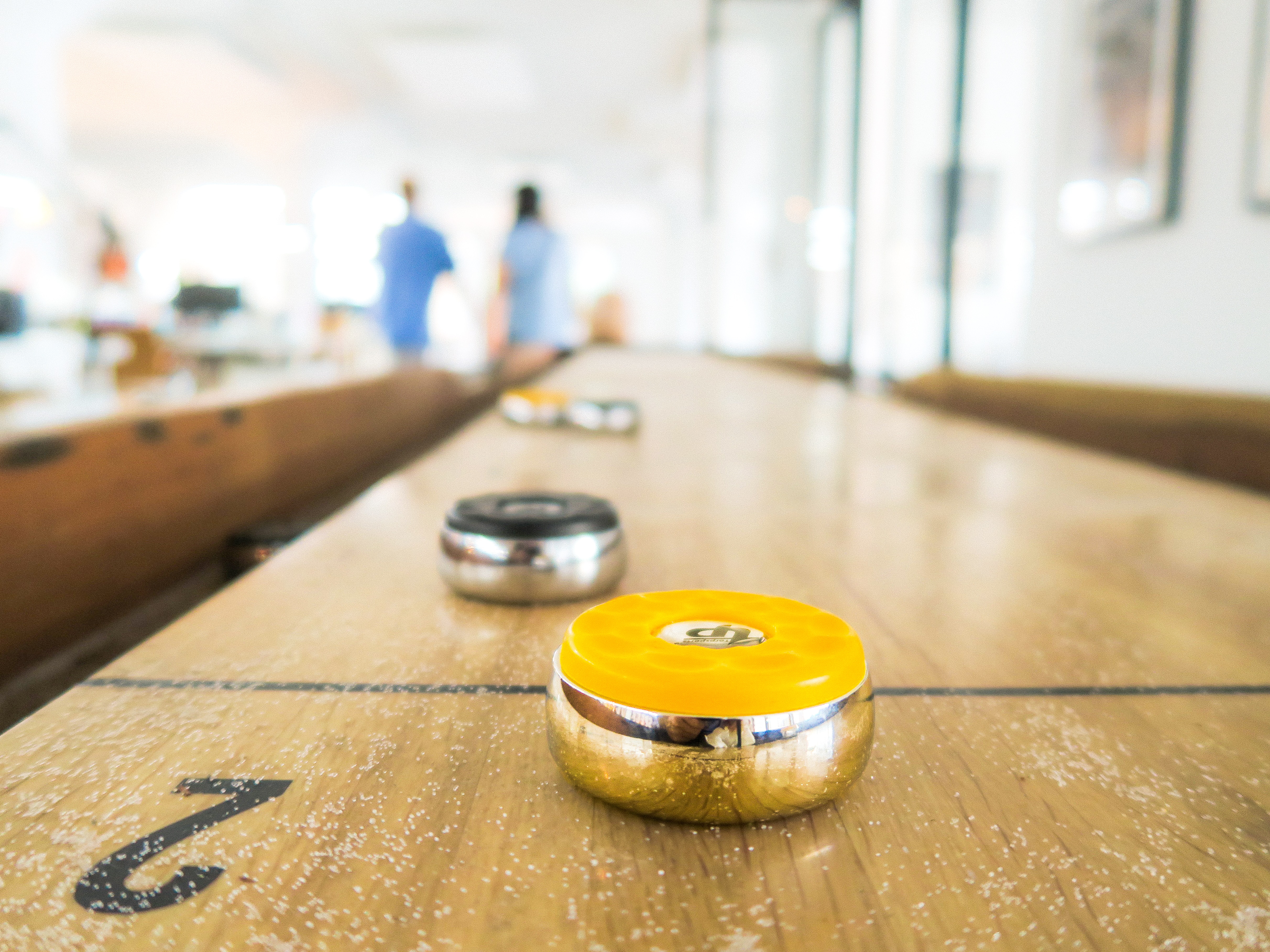 Shuffleboard is on the up